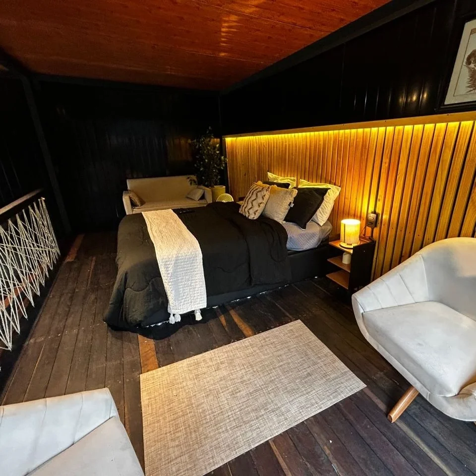 Loft Modelo 60m² — Quarto
